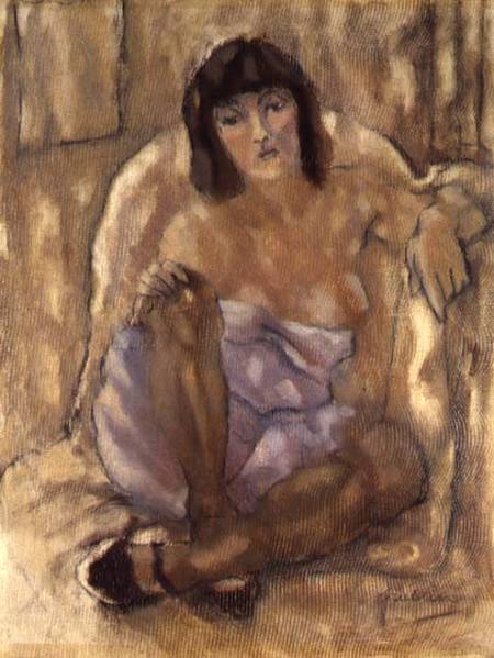 Seated Woman from Jules Pascin