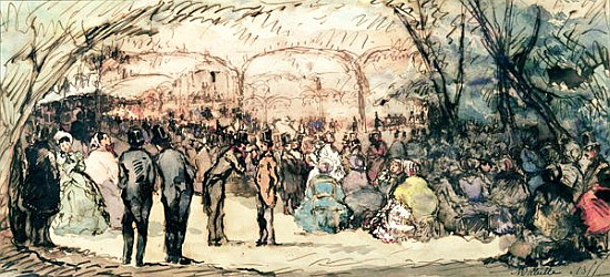 The Bal Mabille from Jules de Goncourt