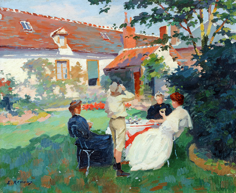 Teatime from Jules Ernest Renoux