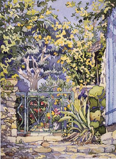 Garden Gate, Vaison  from Julia  Gibson