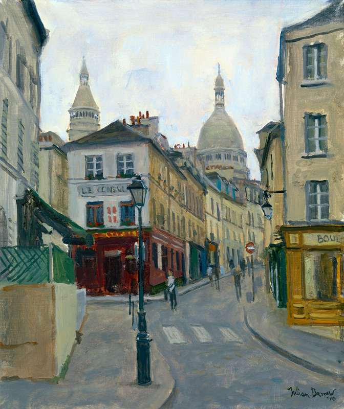 Montmartre from Julian  Barrow