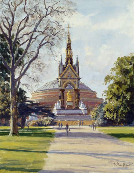 The Albert Memorial (oil on canvas)  from Julian  Barrow