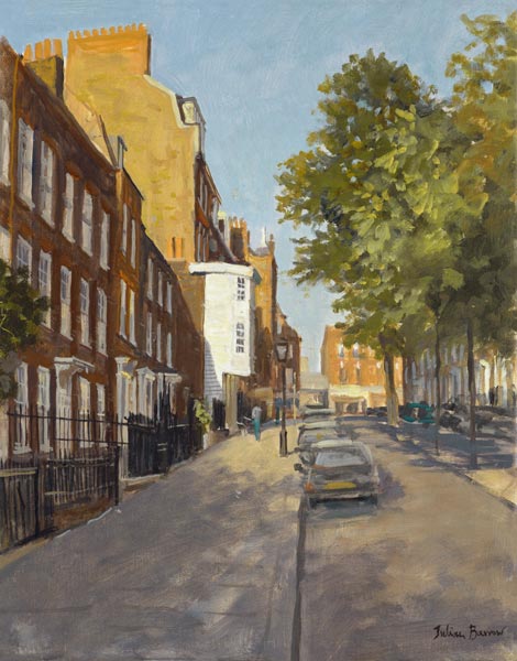 Church Row, Hampstead (oil on canvas)  from Julian  Barrow