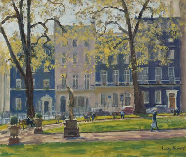 Berkeley Square, South West Corner (oil on canvas)  from Julian  Barrow