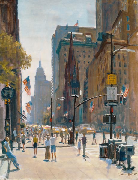 Fifth Avenue, 1997 (oil on canvas)  from Julian  Barrow