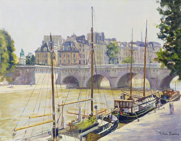 Pont Neuf (oil on canvas)  from Julian  Barrow