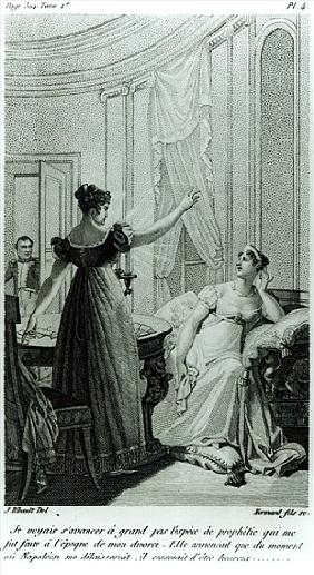 The Empress Josephine reveals the prophesy made to her Marie Anne Adelaide Le Normand at the time of