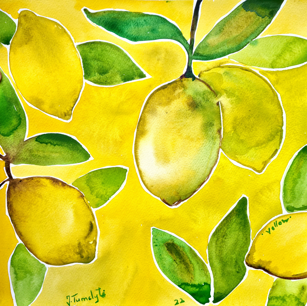 Yellow Lemons from Julija Belickienė