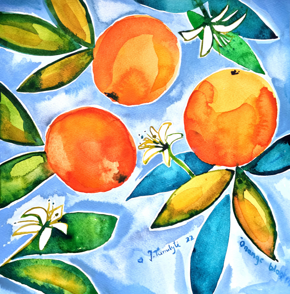 Oranges Blooming from Julija Belickienė