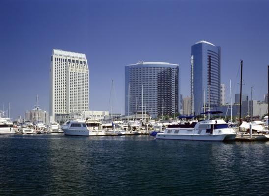 San Diego, Embarcadero Marina from Julius Fekete