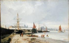 The Docks on the Bank at Greenwich