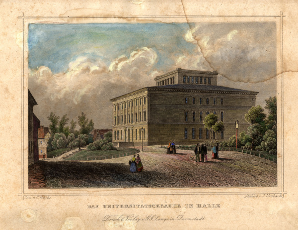 Halle (Saale), University from Julius Umbach
