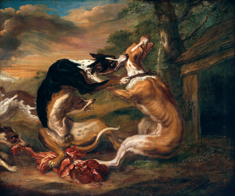 The Dog Fight from Juriaen Jacobsz
