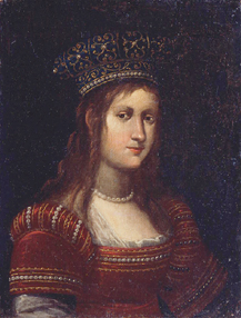 Maria Magdalena von Österreich, Gemahlin von Cosimo II. de Medici from Justus Susterman