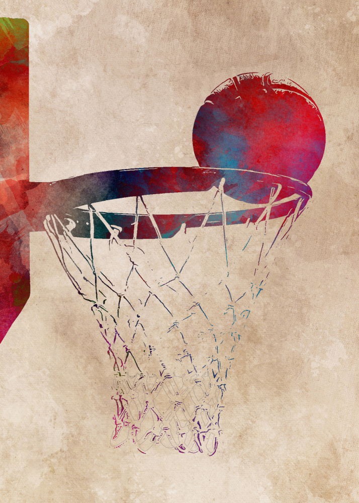 Basketball Sport Art 3 from Justyna Jaszke