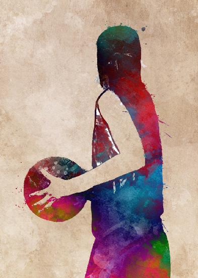 Basketball Sport Art 19