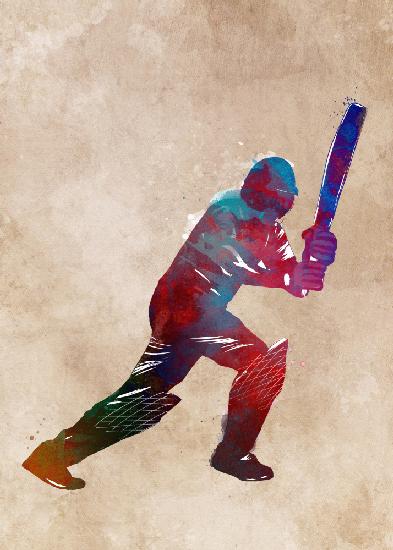 Cricket Sport Art 3