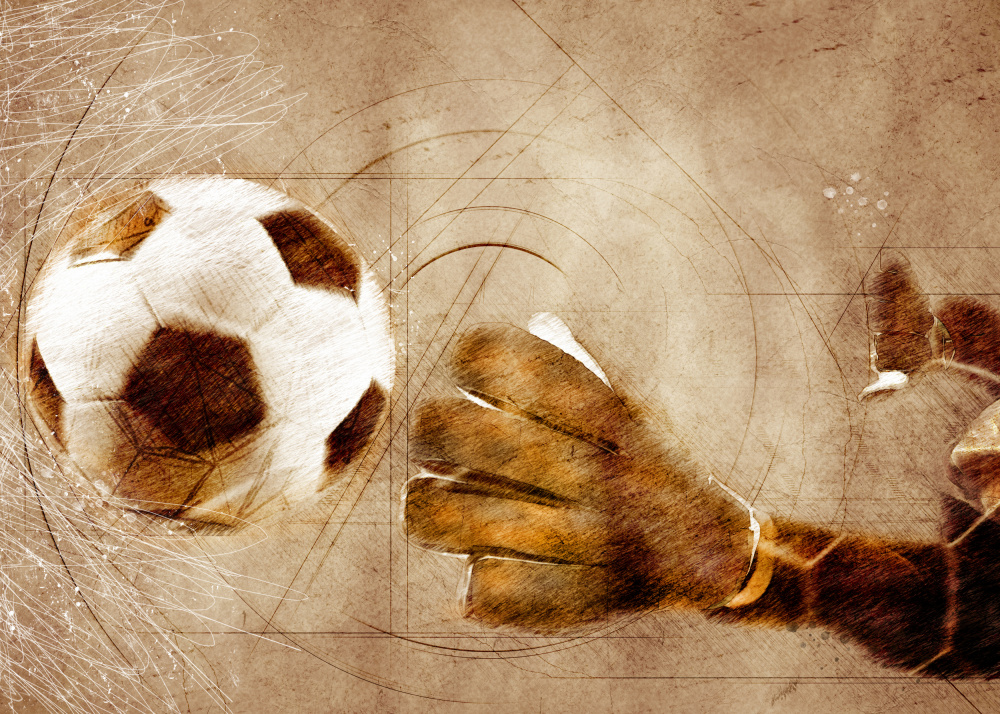 Football Soccer Sport Art 4 from Justyna Jaszke