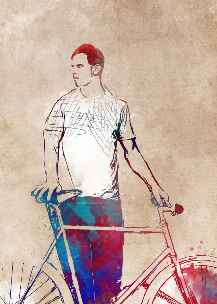 Cycling sport art 48 from Justyna Jaszke