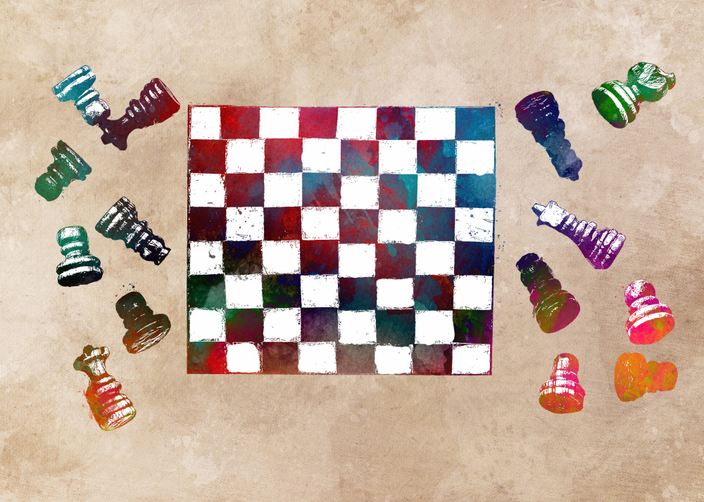 Chess Sport Art 4 from Justyna Jaszke