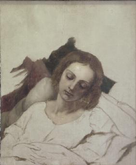 Veronika Begas on Death Bed