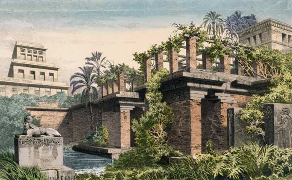 Babylon , Hanging Gardens from K Ferdinand