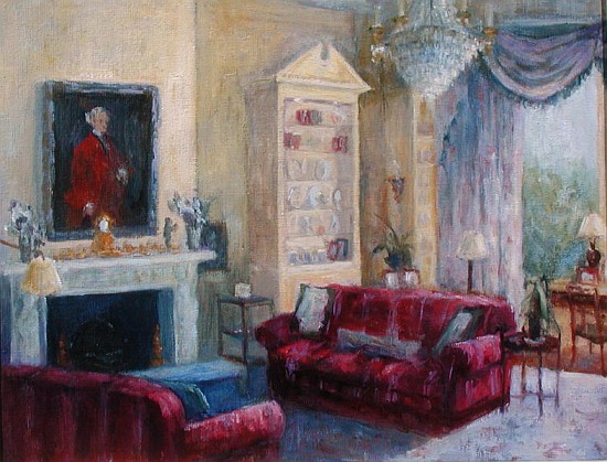 Interior, Ennismore Gardens (oil on canvas)  from Karen  Armitage
