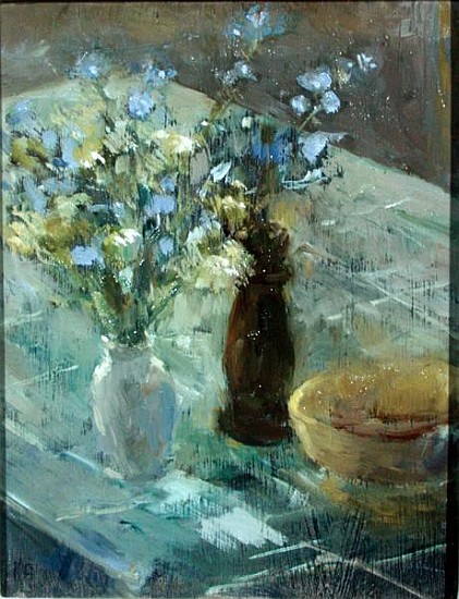 Myosotis Bleu, 2002 (oil on canvas)  from Karen  Armitage