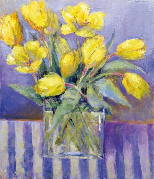 The Tank of Tulips (oil on canvas)  from Karen  Armitage