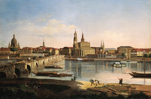 View on Dresden from Karl Gottfried Traugott Faber