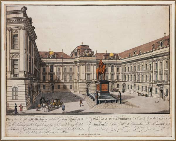 Vienna , Court Library from Karl Schütz