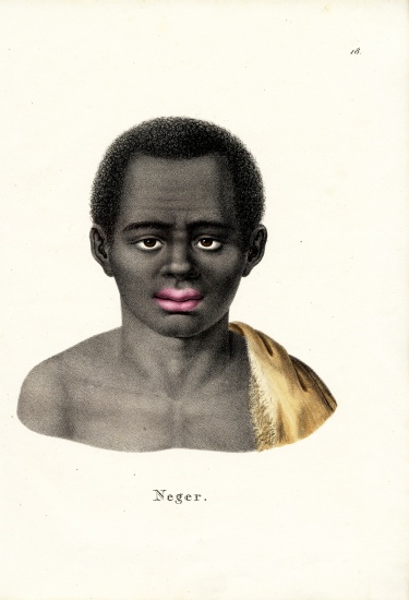 Black Man from Karl Joseph Brodtmann