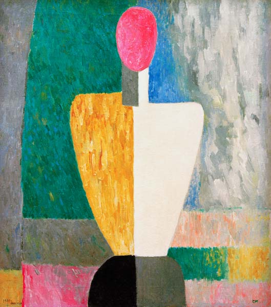 Malevich / Torso (Figure with pink face) from Kazimir Severinovich Malewitsch