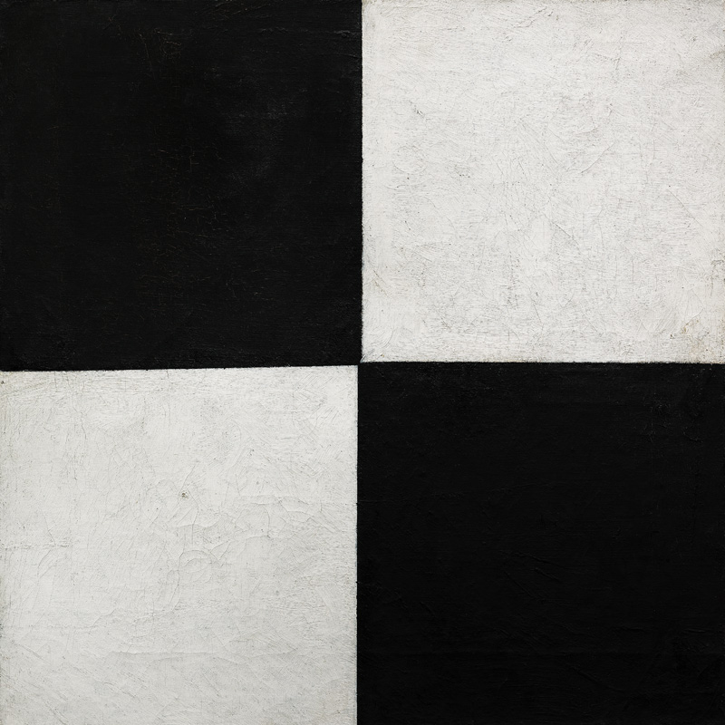 Vier Quadrate, 1915 from Kazimir Severinovich Malewitsch