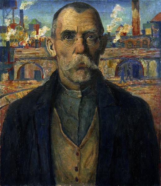 Malevich / Foreman / Painting / 1932 from Kazimir Severinovich Malewitsch