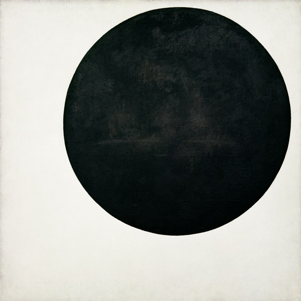 Black circle from Kazimir Severinovich Malewitsch