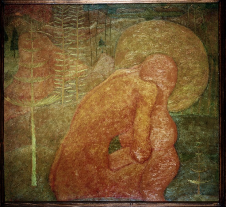 Sketch for a fresco painting. Prayer from Kazimir Severinovich Malewitsch
