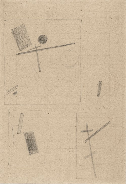 Suprematist Drawing from Kazimir Severinovich Malewitsch