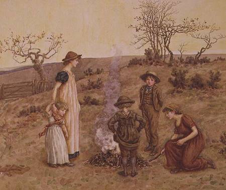 The Stick Fire from Kate Greenaway