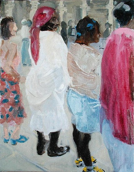 Keeping the Rhythm (oil on canvas)  from Kate  Yates