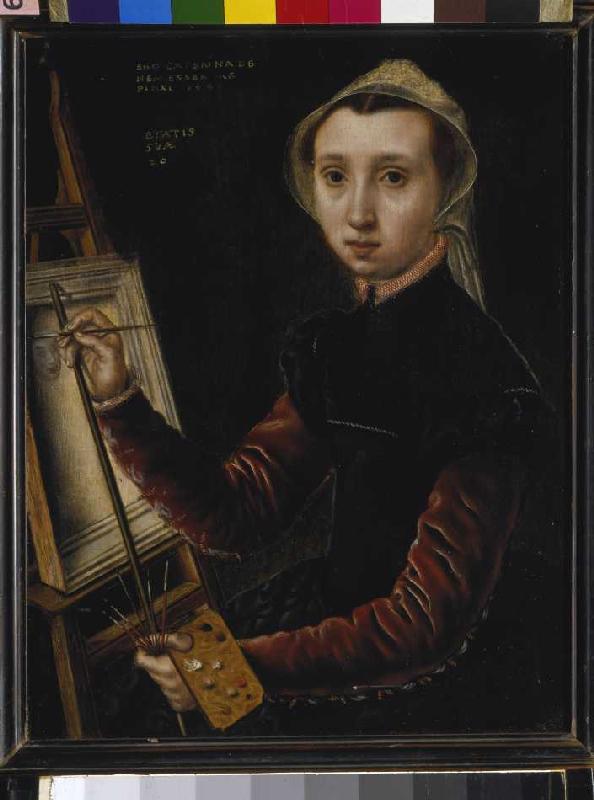 Self-portrait from Katharina van Hemessen