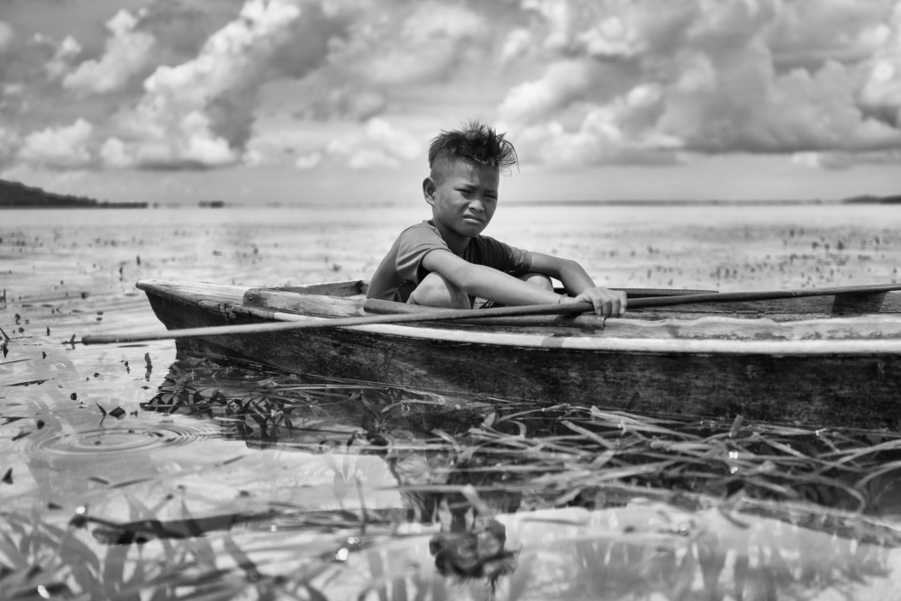 Boy in a Canoe from Kieron Long
