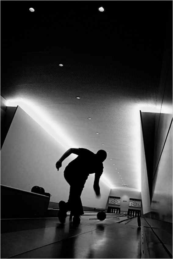 Playing at skittles from Klaus Ratzer