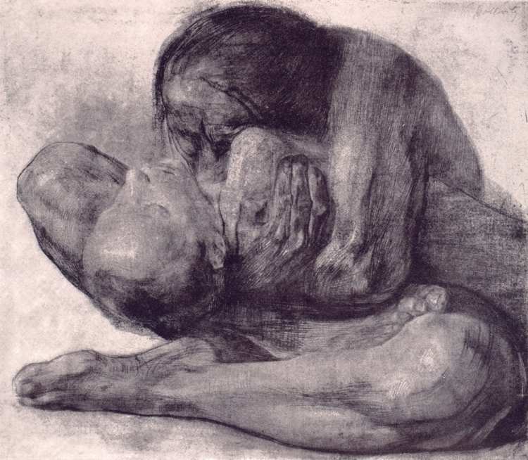 Woman with Dead Child from Käthe Kollwitz