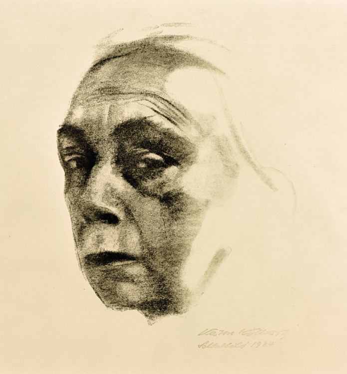 Self-portrait from Käthe Kollwitz
