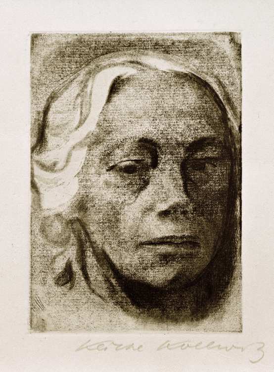 Self-portrait from Käthe Kollwitz