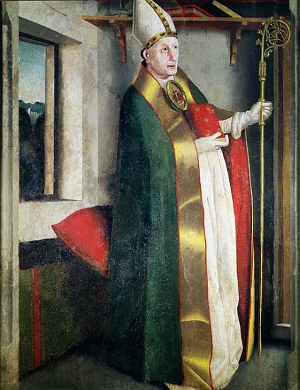 St. Augustine (354-430) c.1435 from Konrad Witz