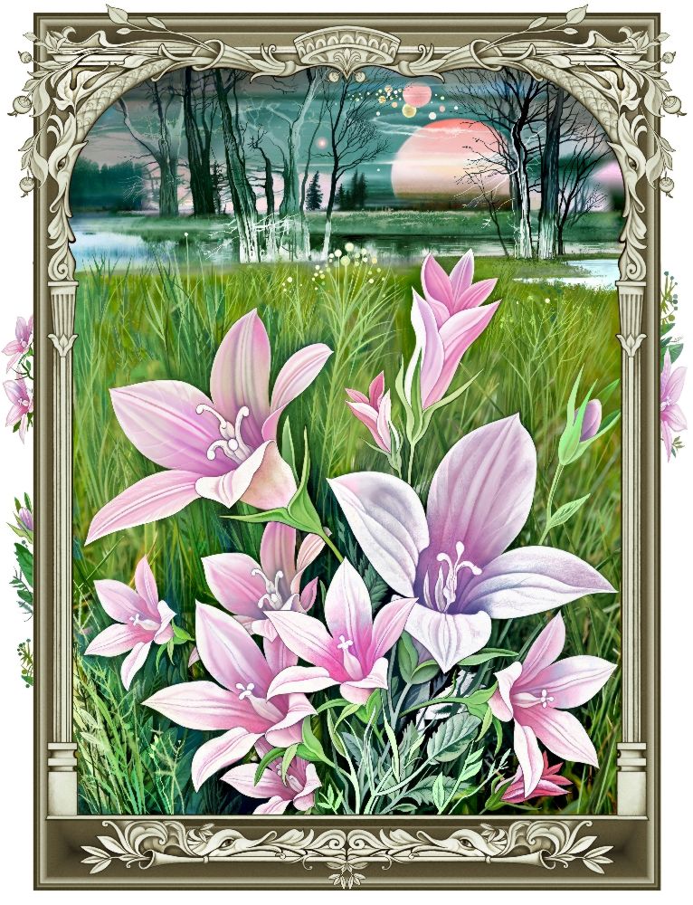 Die Blumen auf der Wiese from Konstantin Avdeev