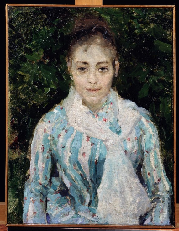 Portrait of the artist Maria Yakunchikova-Weber (1870-1902) from Konstantin Alexejewitsch Korowin