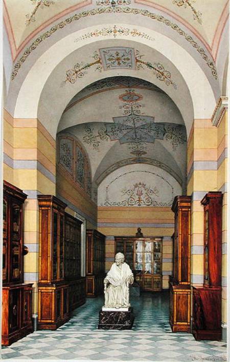 Voltaire's Library, The New Hermitage from Konstantin Andreyevich Ukhtomsky